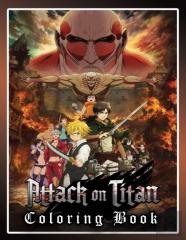 Attack On Titan Coloring Book