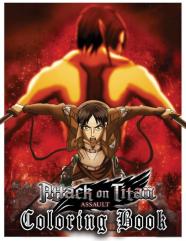 Attack On Titan Coloring Book