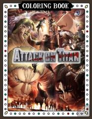 Attack On Titan Coloring Book