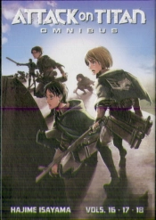 Attack On Titan Omnibus 6 (Vol. 16-18)