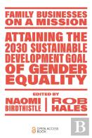 Attaining The 2030 Sustainable Development Goal Of Gender Equality