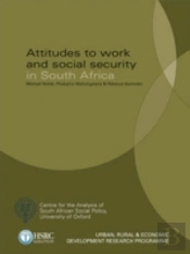 Attitudes To Work And Social Security In South Africa