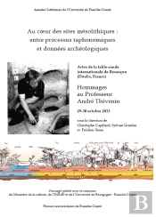 Au Coeur Des Sites Mésolithiques : Entre Processus Taphonomiques Et Données Archéologiques. Hommages Au Professeur André Thévenin