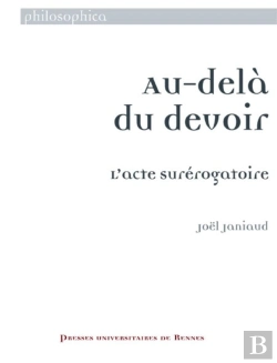 Bertrand.pt - Au-Dela Du Devoir. L Acte Surerogatoire