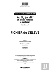 Au Lit, J'Ai Dit ! Et Autres Histoires A Partager - Le Fichier D'Exploitation