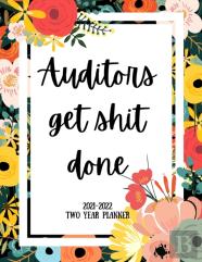Auditors Get Shit Done 2021-2022 Two Year Planner