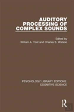 Bertrand.pt - Auditory Processing Of Complex Sounds