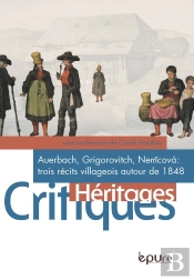 Auerbach, Grigorovitch, Nemcova : Trois Récits Villageois Autour De 1848