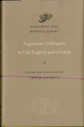Augustineâ€™S Soliloquies In Old English And In Latin