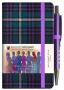Auld Lang Syne Tartan Notebook (Mini With Pen)