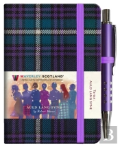 Auld Lang Syne Tartan Notebook (Mini With Pen)