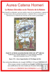 Aurea Catena Homeri ; La Nature Devoilee Ou La Theorie De La Nature