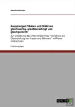 Bertrand.pt - Ausgewogen? Buben Und Maã‚Â¤Dchen Gleichwertig, Gleichberechtigt Und Gleichgestellt?