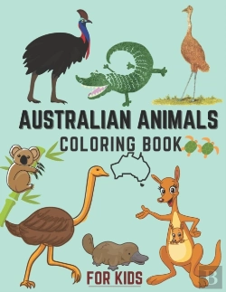 Bertrand.pt - Australian Animals Coloring Book For Kids