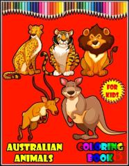 Australian Animals Coloring For Kids