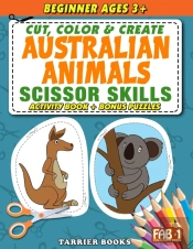 Australian Animals Scissor Skills