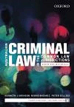 Bertrand.pt - Australian Criminal Law In The Common Law Jurisdictions