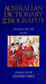 Australian Dictionary Of Biography