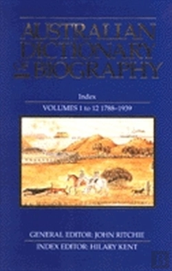 Bertrand.pt - Australian Dictionary Of Biography