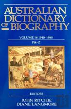 Australian Dictionary Of Biography