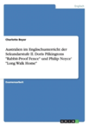 Australien Im Englischunterricht Der Sekundarstufe Ii