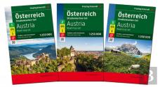 Austria Road Map Pack - 3 Map Set