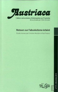 Bertrand.pt - Austriaca, N  71. Retours Sur L'Absolutisme Eclaire
