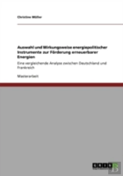 Bertrand.pt - Auswahl Und Wirkungsweise Energiepolitischer Instrumente Zur Forderung Erneuerbarer Energien
