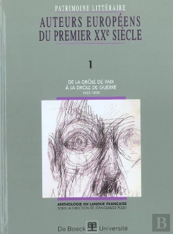 Bertrand.pt - Auteurs Europeens Du Premier Xx Siecle ; 1923-1956