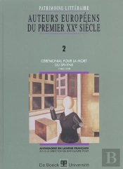 Auteurs Europeens Premier Xx S/Auteurs Europeens Du Premier Xxe Siecle/Volume 2 ???-1956