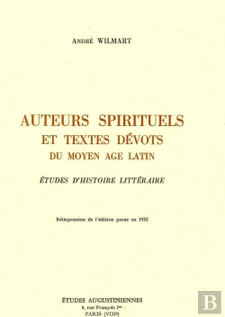 Bertrand.pt - Auteurs Spirituels Et Textes Du Moyen Age Latin