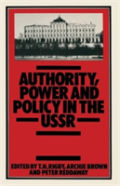Authority, Power And Policy In The U. S. S. R.
