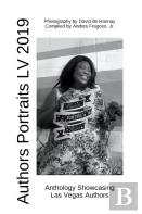Authors Portraits Lv 2019, Anthology Showcasing Las Vegas Authors