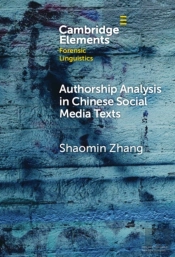 Authorship Analysis In Chinese Social Media Texts
