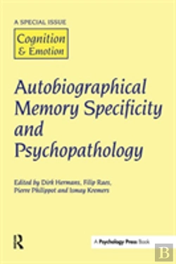 Bertrand.pt - Autobiographical Memory Specificity And Psychopathology