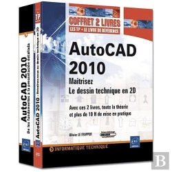 Bertrand.pt - Autocad 2010 - Coffret De 2 Livres : Maitrisez Le Dessin Technique En 2d