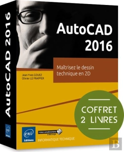 Bertrand.pt - Autocad 2016 - Coffret De 2 Livres : Maitrisez Le Dessin Technique En 2d
