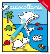 Autocollants À Colorier : Le Dauphin