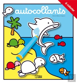 Bertrand.pt - Autocollants À Colorier : Le Dauphin