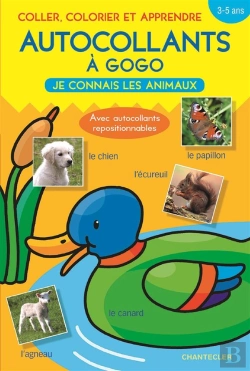 Bertrand.pt - Autocollants À Gogo ; Je Connais Les Animaux
