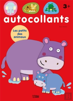 Bertrand.pt - Autocollants Les Petits Des Animaux :Hippopotame
