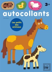 Autocollants Les Petits Des Animaux : Le Cheval
