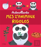 Autocollants Mes Z'Animaux Rigolos ; Le Panda