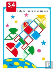 Autocollants Mosaiques 3-4 Ans : La Fusee