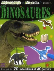 Autocollants Pochoir Dessin Les Dinosaures