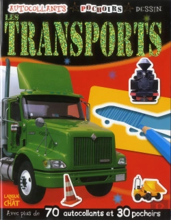 Bertrand.pt - Autocollants Pochoir Dessin Les Transports