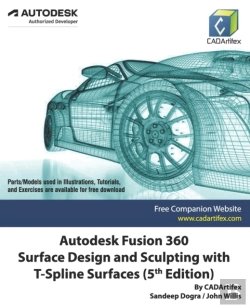 Bertrand.pt - Autodesk Fusion 360 Surface Design And Sculpting With T-Spline Surfaces (5th Edition)