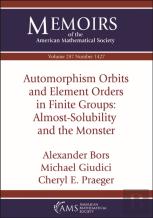 Automorphism Orbits And Element Orders In Finite Groups: Almost-Solubility And The Monster