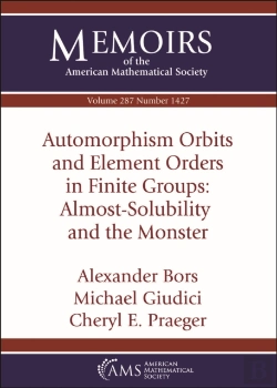 Bertrand.pt - Automorphism Orbits And Element Orders In Finite Groups: Almost-Solubility And The Monster