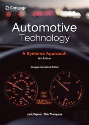 Automotive Technology: A Systems Approach, Cengage International Edition